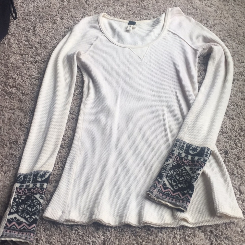 Free People long sleeved shirt